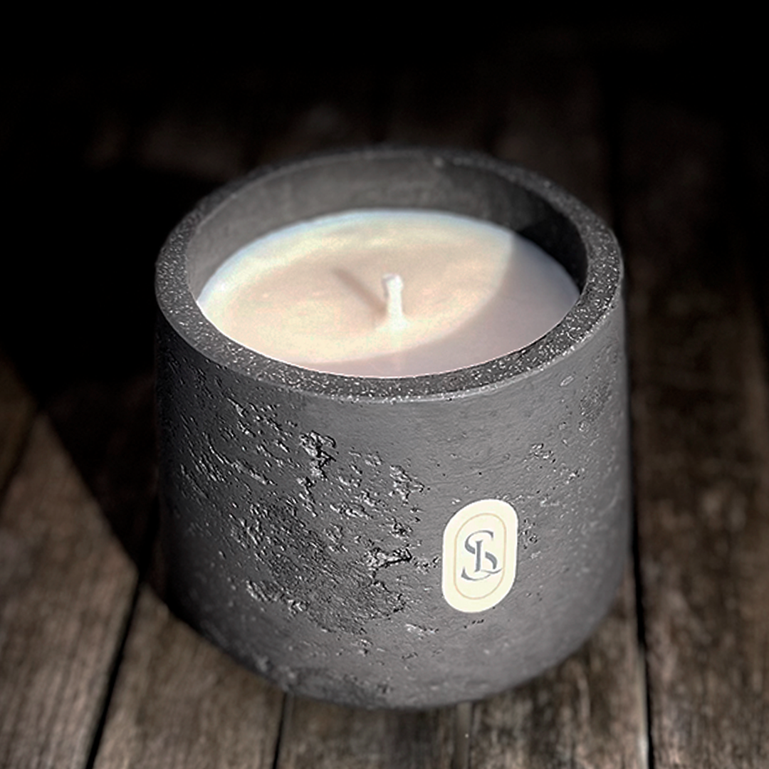 Bougie artisanale à la cire de soja parfumée