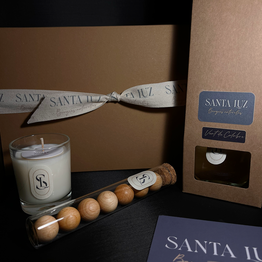 Coffret cadeau diffuseur á bâtonnets