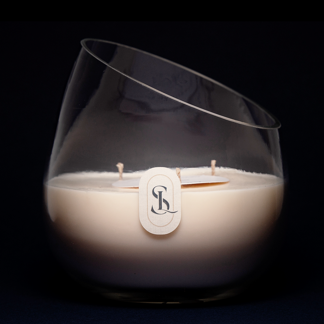 Bougie artisanale à la cire de soja parfumée